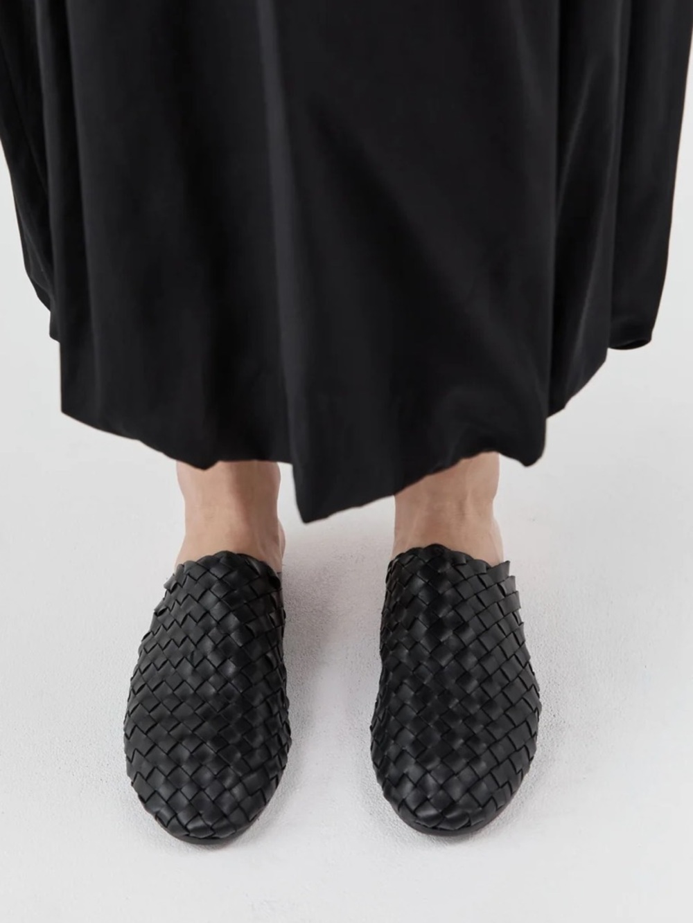 St. Agni Bunto Woven Loafer - Black
